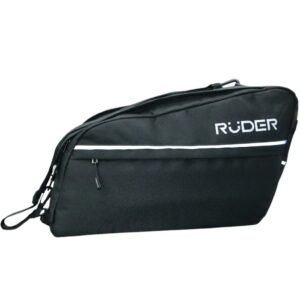 ALFORJA DOBLE RUDER 55L NEGRA OVALADA