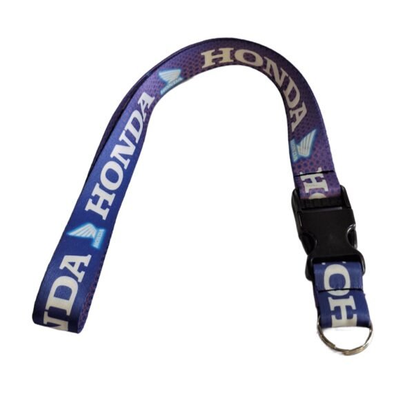 AZUL, MORADO LLAVERO TIRA HONDA