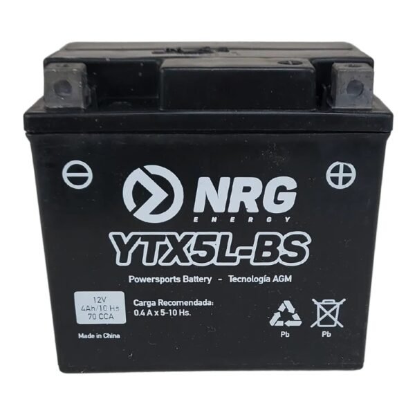 BATERIA YTX5L-BS NRG