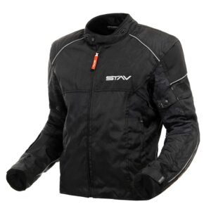 CAMPERA STAV CORE CITY CORDURA CORTA URBANA NEGRA PRINT