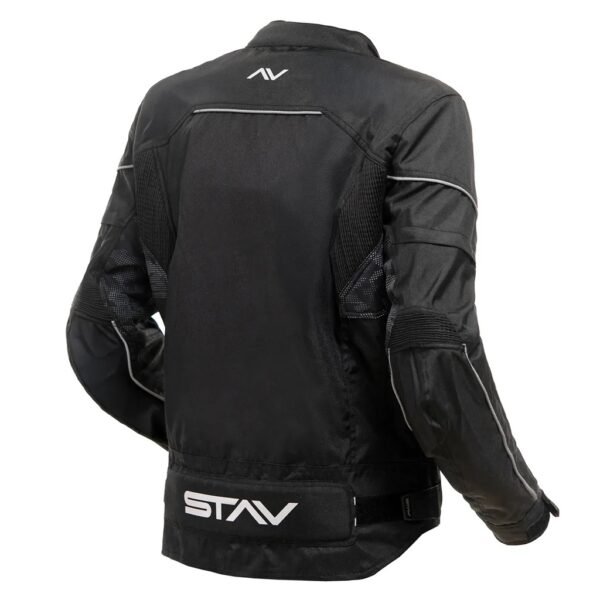 CAMPERA STAV CORE CITY CORDURA CORTA URBANA NEGRA PRINT