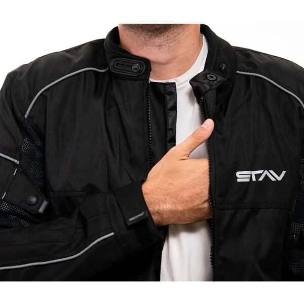 CAMPERA STAV CORE CITY CORDURA CORTA URBANA NEGRA PRINT