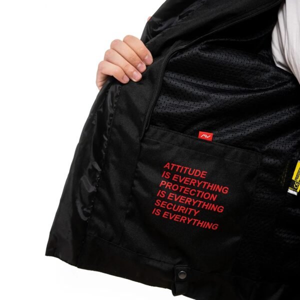 CAMPERA STAV CORE CITY CORDURA CORTA URBANA NEGRA PRINT