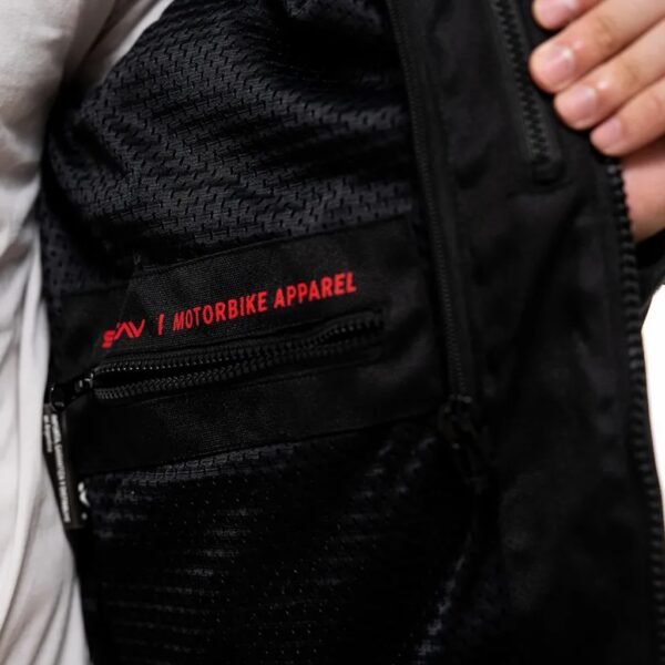 CAMPERA STAV CORE CITY CORDURA CORTA URBANA NEGRA PRINT