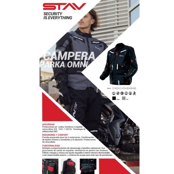 CAMPERA STAV PARKA TRAIL OMNI TRAVELLER
