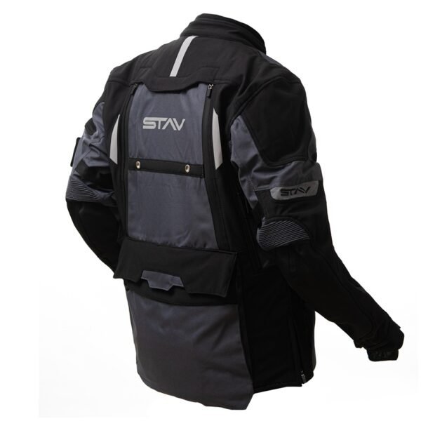 CAMPERA STAV PARKA TRAIL OMNI TRAVELLER COLOR NEGRA,GRIS