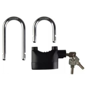 CANDADO CON ALARMA EXTENSIBLE
