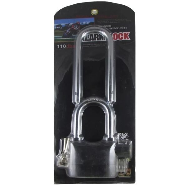 CANDADO CON ALARMA EXTENSIBLE