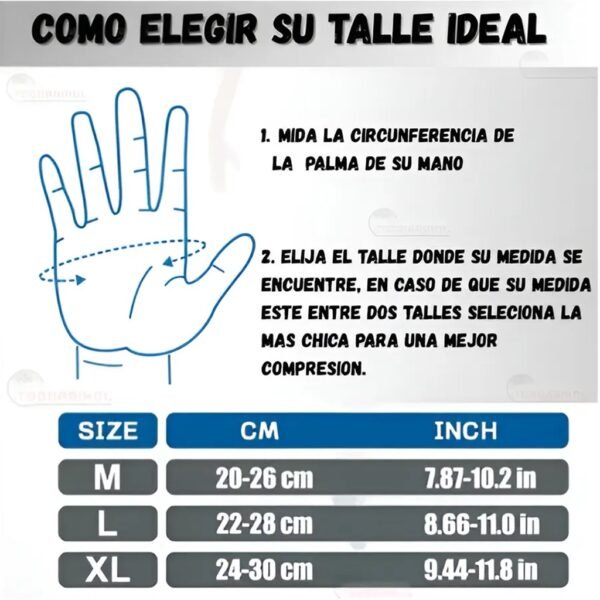 GOLOVENJOY GUANTES NEOPRENE CON CIERRE