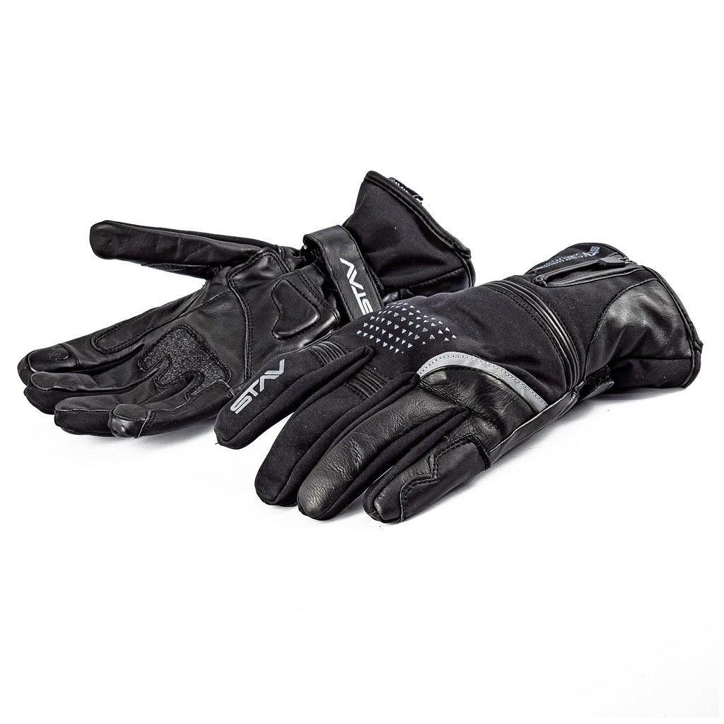 Guantes Moto Stav Long Climate Protection Windblock Negro