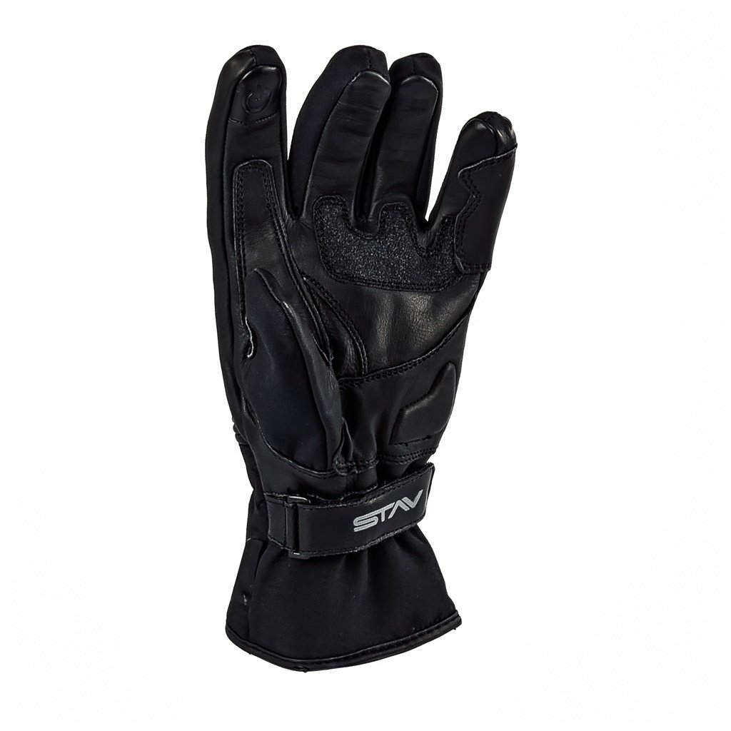 Guantes Moto Stav Long Climate Protection Windblock Negro