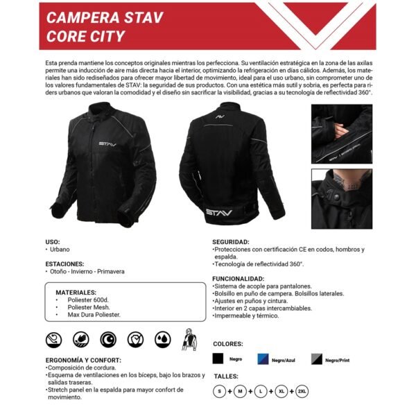 INFO CAMPERA STAV CORE CITY