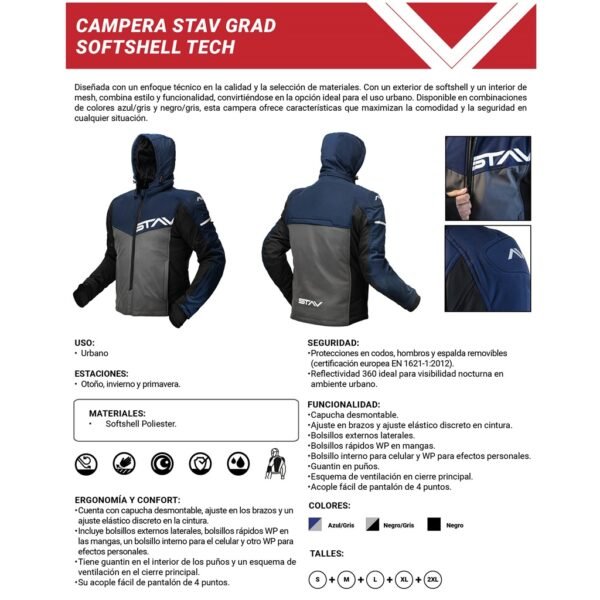 INFO CAMPERA STAV GRAD SOFTSHELL TECH