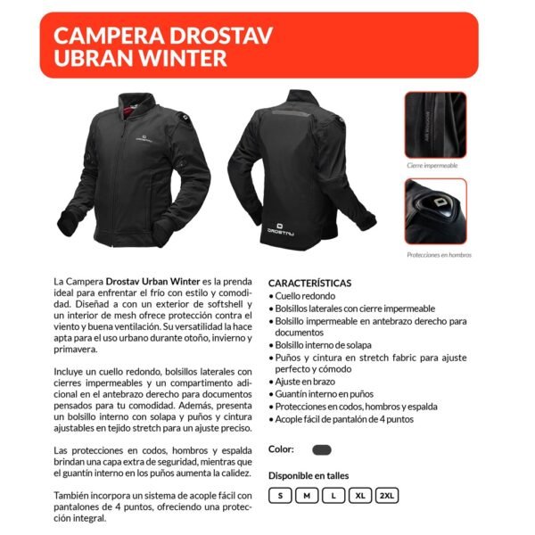 CAMPERA STAV WINTER SOFTSHELL