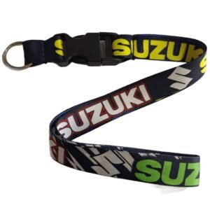 LLAVERO TIRA SUZUKI AMARILLO, BLANCO, VERDE