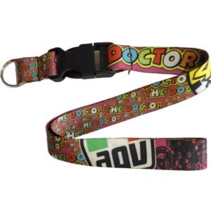 LLAVERO TIRA VR46 THE DOCTOR ROSADO