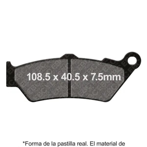 PASTILLA DE FRENO FA 209.2HH EBC