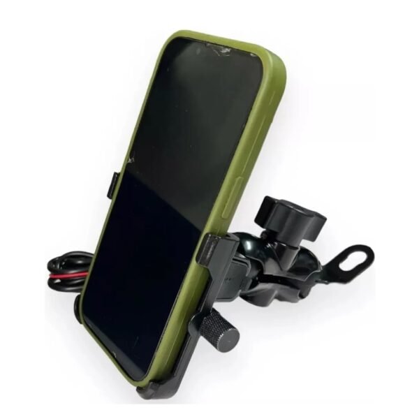 RUDER USB HORUS CON TOMA PARA ESPEJO Y MANILLAR MH10N