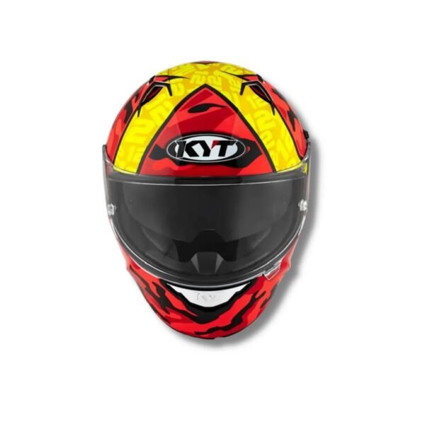 casco KYT nf-r xavi fores replica yellow