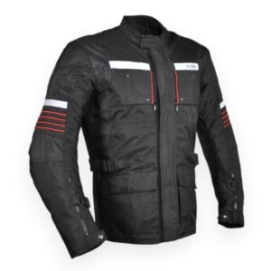 CAMPERA RUDER EVANDER NEGRA ROJA