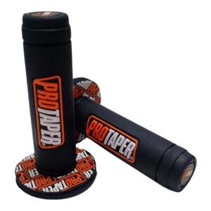 PUÑOS PROTAPER NEGRO CON NARANJA