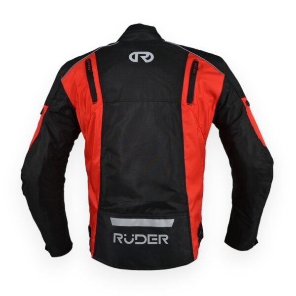 CAMPERA RUDER SILA NEGRA Y ROJO