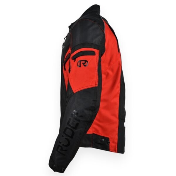 CAMPERA RUDER SILA NEGRA Y ROJO