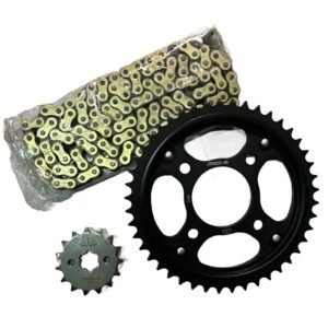 KIT TRANSMISION JT CB 125 F TWISTER 45T - 15T CAD 428H X 122 G&B