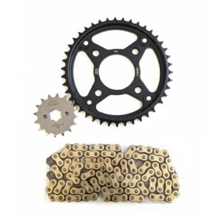 KIT TRANSMISION JT CG TITAN 150 43T - 16T CAD 428H X 118 G&B ORING