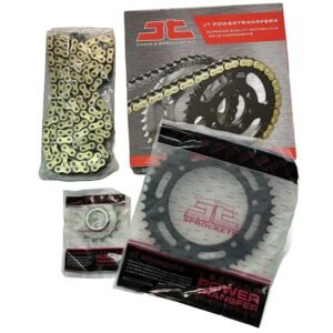 KIT TRANSMISION JT YBR 250 45T - 15T CAD 428H X 132 G&B
