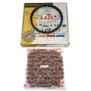 KIT TRANSMISION LAZER CBX 250 TWISTER 37T - 13T CAD 520H X 106