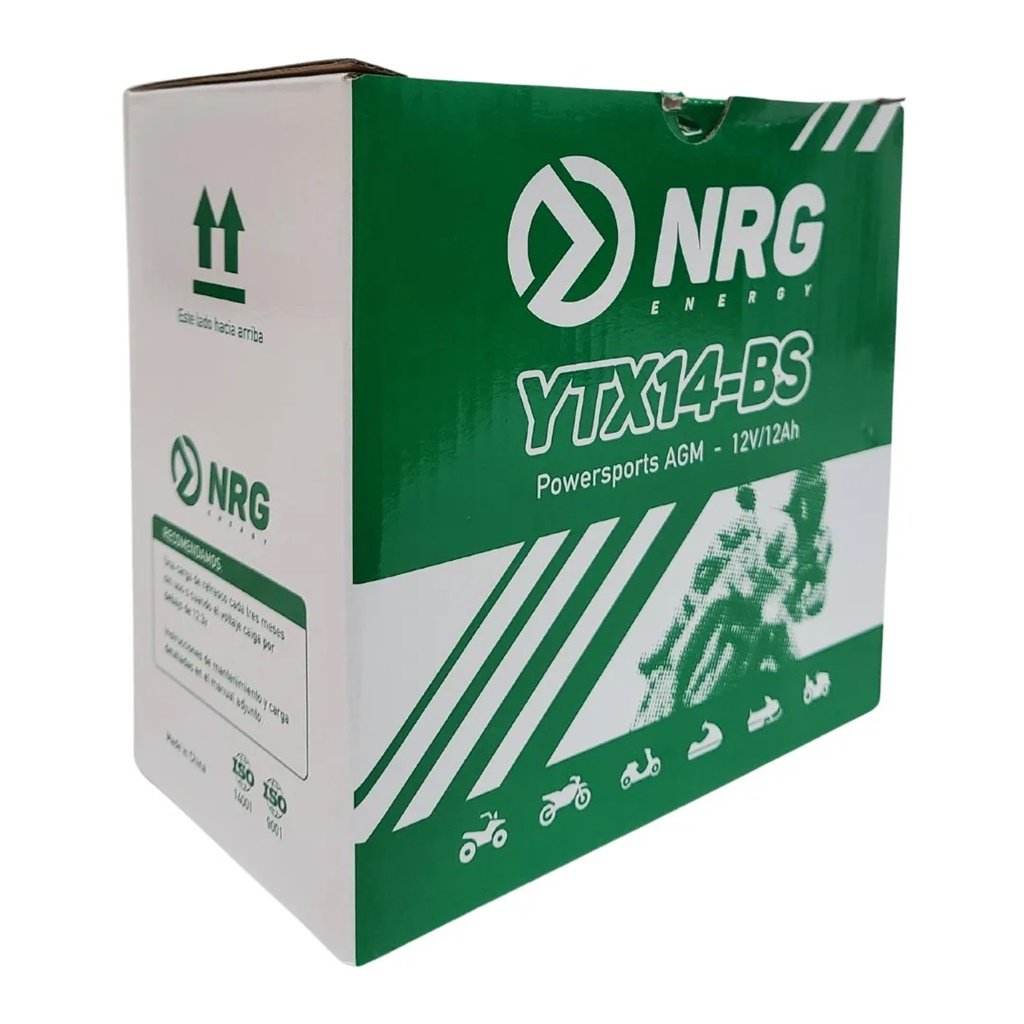 BATERIA YTX14-BS NRG