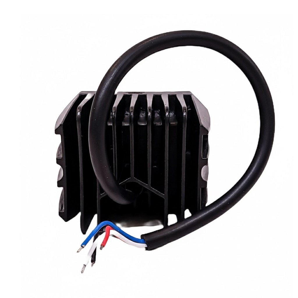 FAROL AUXILIAR LED BLANCO Y AMBAR CON OJO ANGEL 40W