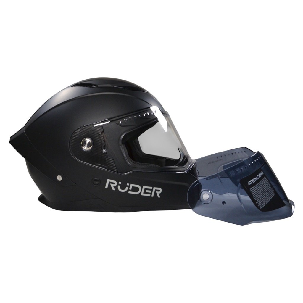 CASCO INTEGRAL RUDER THORNE SOLID NEGRO MATE