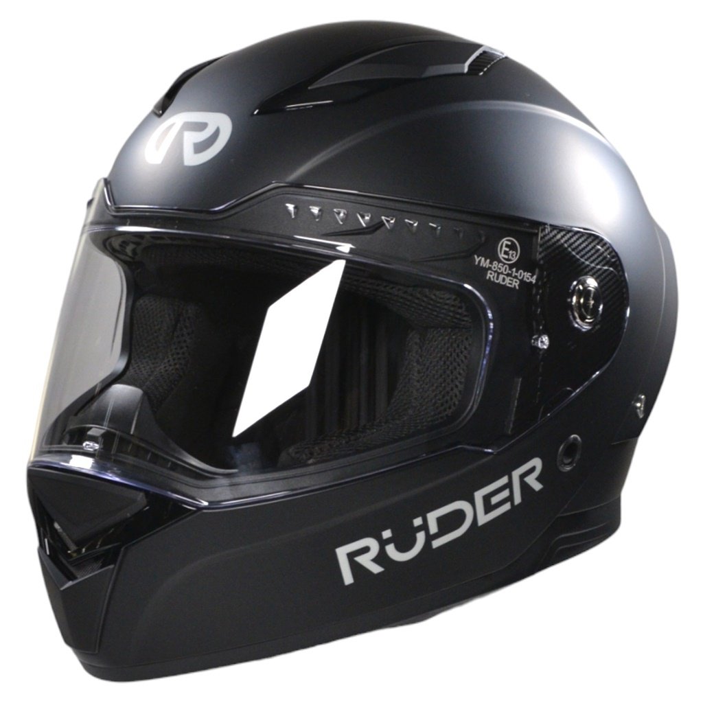 CASCO INTEGRAL RUDER THORNE SOLID NEGRO MATE
