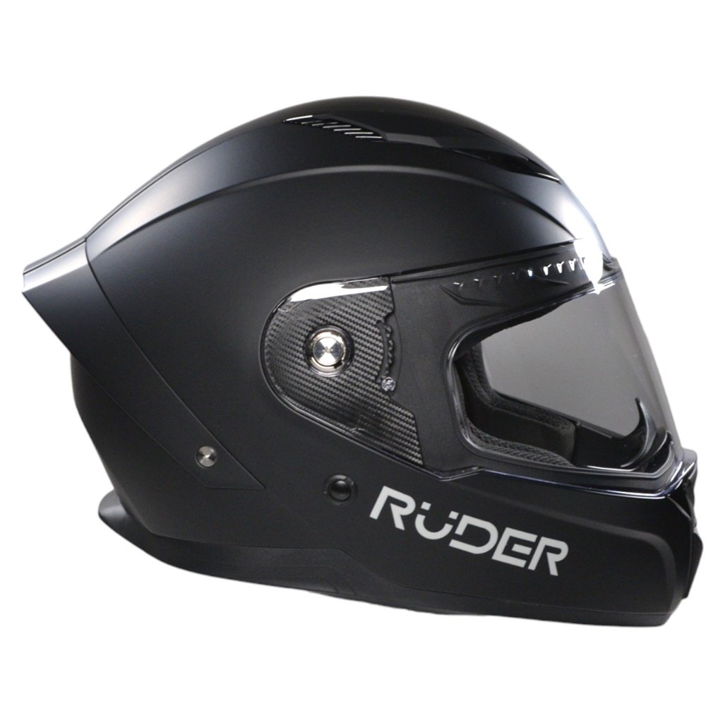 CASCO INTEGRAL RUDER THORNE SOLID NEGRO MATE