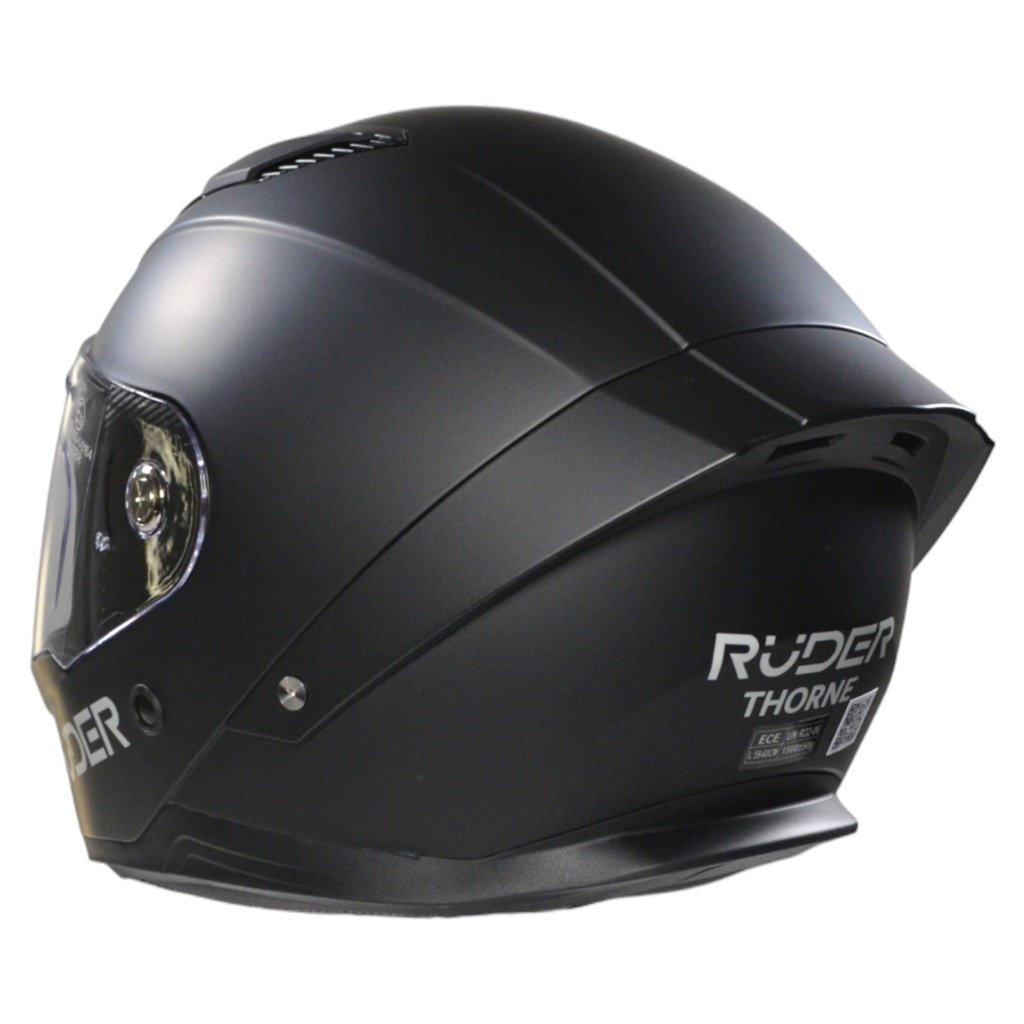 CASCO INTEGRAL RUDER THORNE SOLID NEGRO MATE