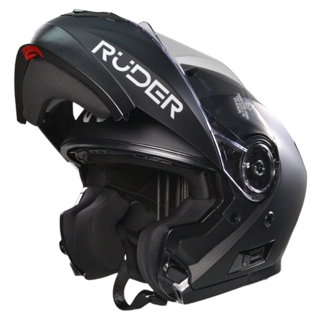 CASCO RUDER DOMECQ NEGRO MATE