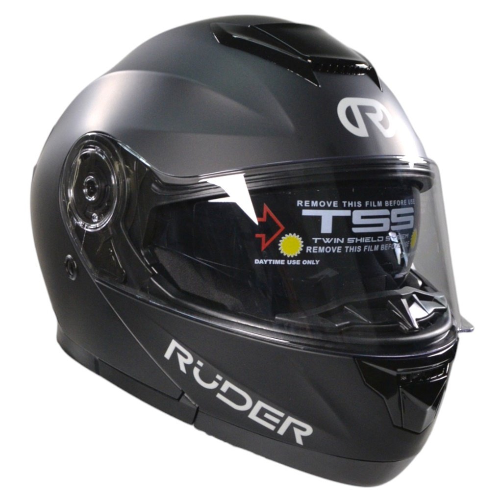 CASCO RUDER DOMECQ NEGRO MATE
