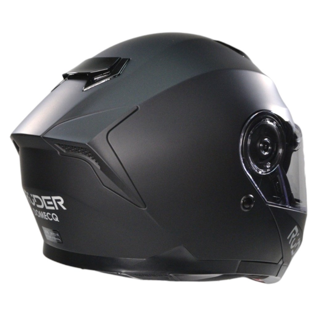 CASCO RUDER DOMECQ NEGRO MATE