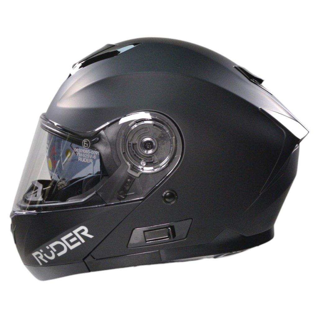 CASCO RUDER DOMECQ NEGRO MATE