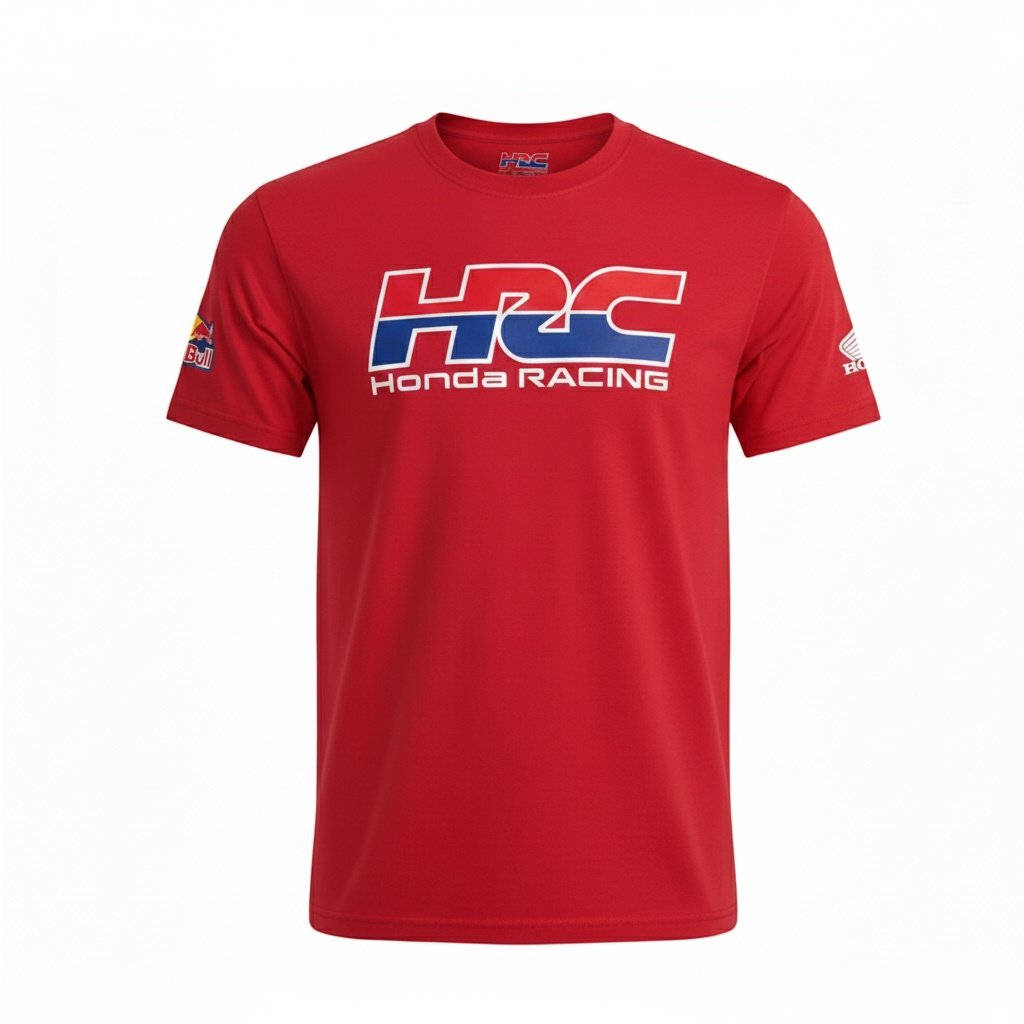 REMERA HONDA HRC ROJO