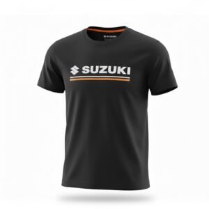REMERA SUZUKI NEGRO