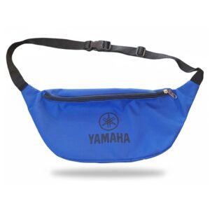 RIÑONERA YAMAHA AZUL LOGO NEGRO