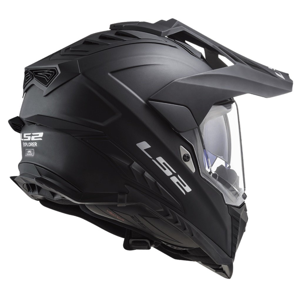 CASCO LS2 MX701 EXPLORER SOLID NEGRO MATE