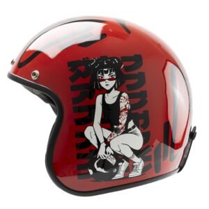 CASCO HAWK 721 MAGNA ROJO BRILLANTE