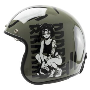 CASCO HAWK 721 MAGNA VERDE BRILLANTE