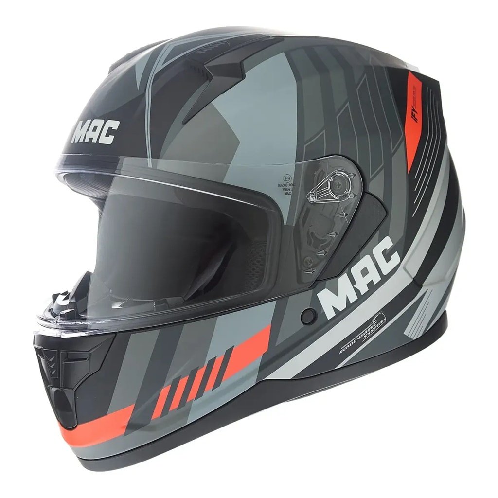 CASCO MAC FFM67 BASS WEEZ BLANCO - GRIS MATE