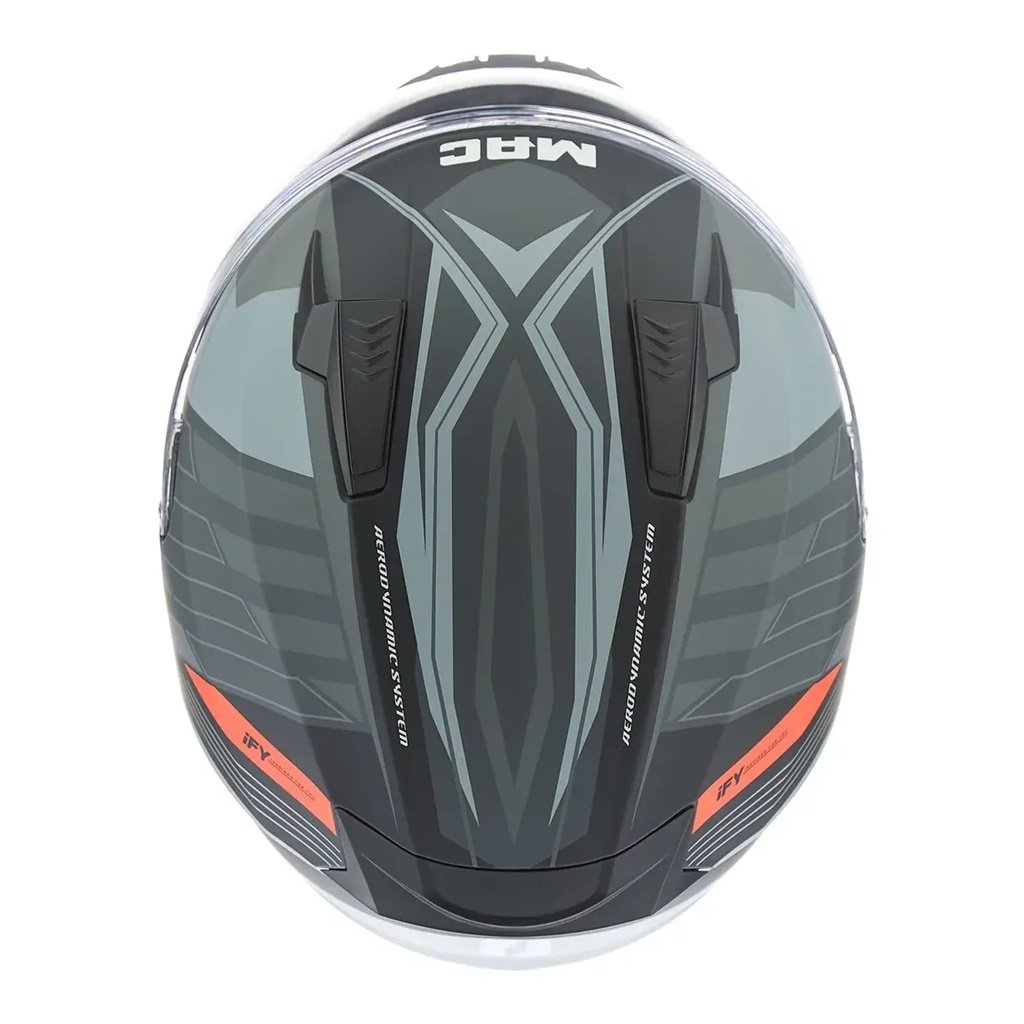 CASCO MAC FFM67 BASS WEEZ BLANCO - GRIS MATE