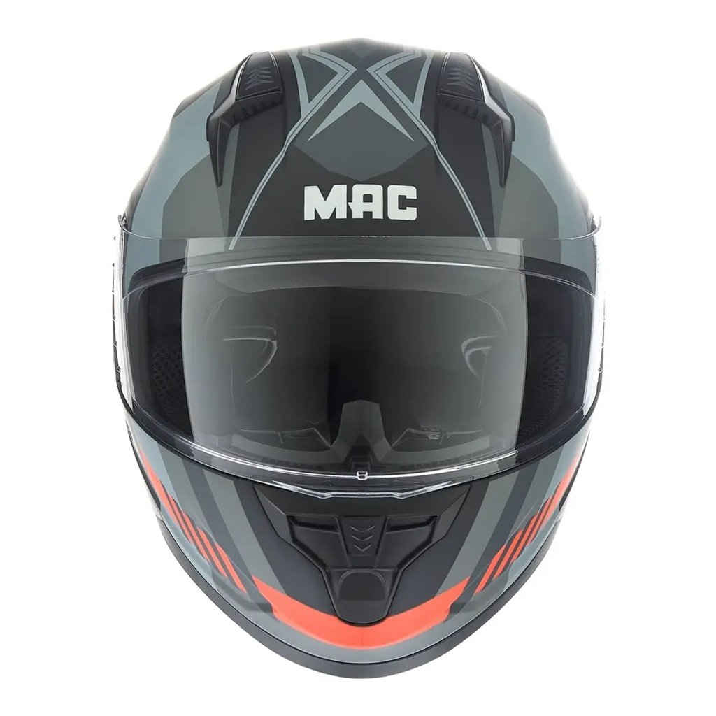 CASCO MAC FFM67 BASS WEEZ BLANCO - GRIS MATE